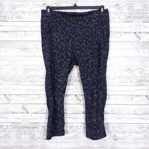 All In Motion Womens Workout Leggings XL Athletic Black Camo 249A